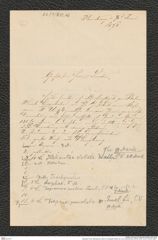 Nachlass Franz Steindachner, Brief von Elisabeth Salmin an Franz Steindachner (09.06.1878), Inv.Nr. 432.06, Seite 1